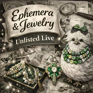 Live Unlisted - Vintage Photo and Jewelry - Thank You!